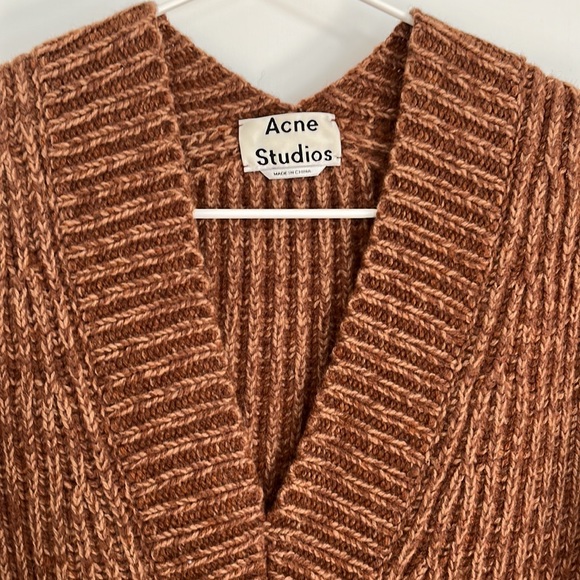 Acne studio oversize brown sweater - Picture 3 of 5